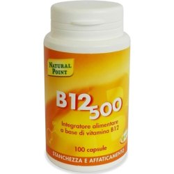 B12 Cyanocobalamin Supplement for the Nervous System 100 Capsules