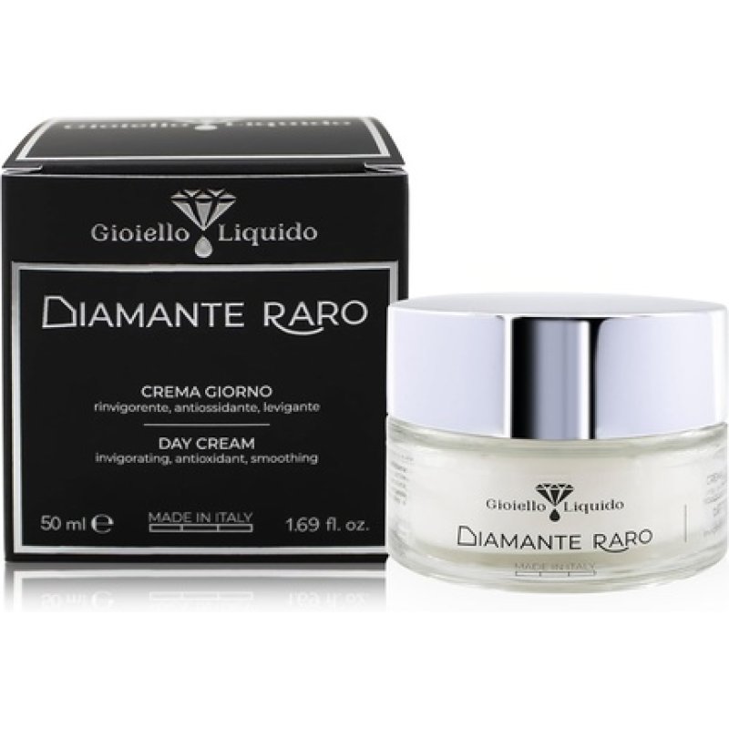 Gioiello Liquido Day Cream with Diamond Powder Instant Anti-Ageing Effect