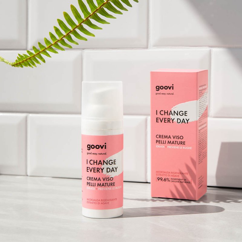 Goovi Change Every Day Face Cream for Mature Skin Hydrates and Prevents Wrinkles 50ml