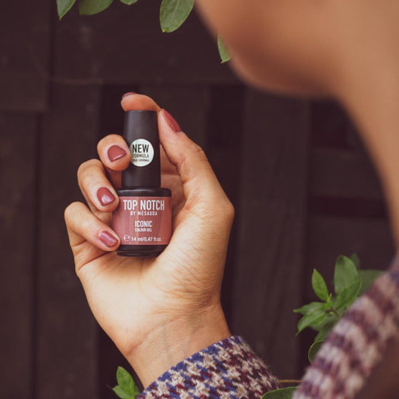 Top Notch by Mesauda Iconic vernis à ongles 14 ml Marron