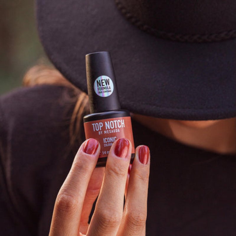 Top Notch by Mesauda Iconic Colour Gel vernis à ongles 14 ml Rouge