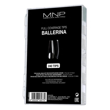 Mnp Full Coverage Ballerina Tips - Pack Of 240