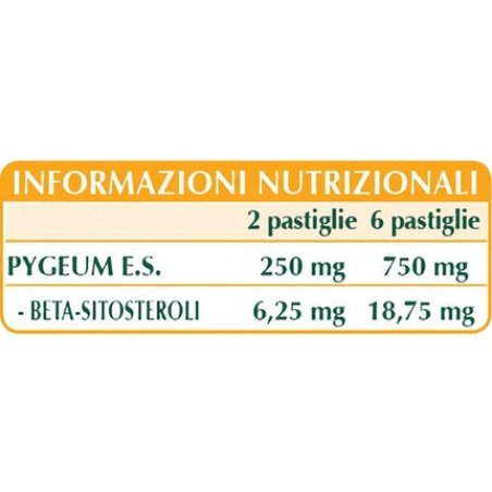 Pygeum Standardized Extract 60 Tablets - 2.5% Beta-Sitosterols