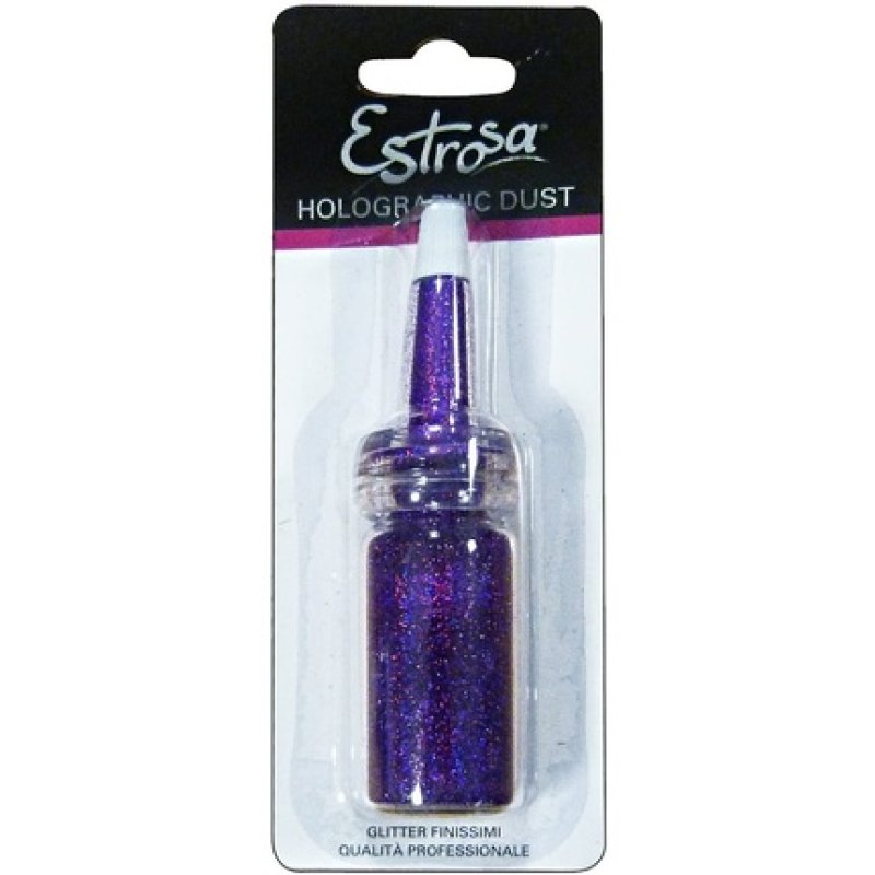 ESTROSA Holographic Dust Purple Makeup