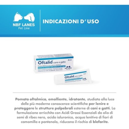 N.B.F. Lanes Oftalid Ophthalmic Ointment 20ml