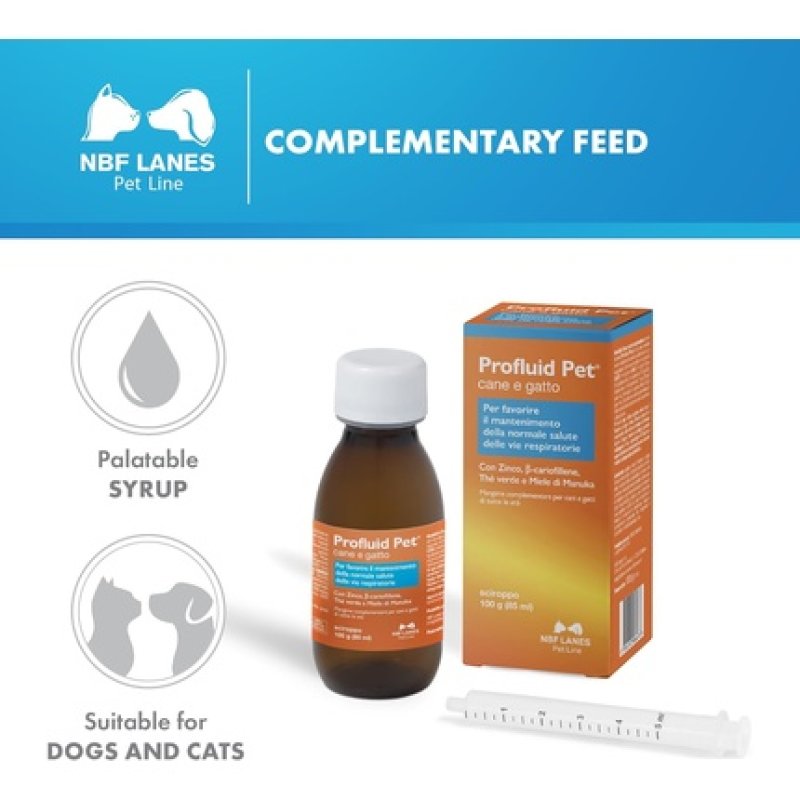 Nbf Lanes Profluid Pet Dog and Cat Supplement 100g
