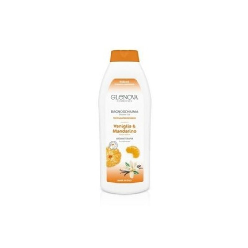 Glenova Vanilla and Mandarin Bubble Bath 750ml