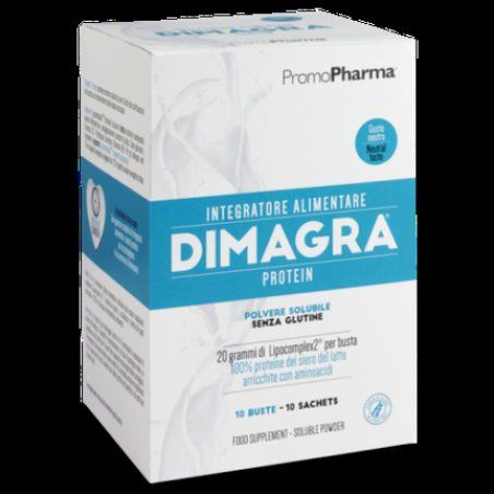 PromoPharma Dimagra Protein Dietary Supplement Flavorless 10 Sachets
