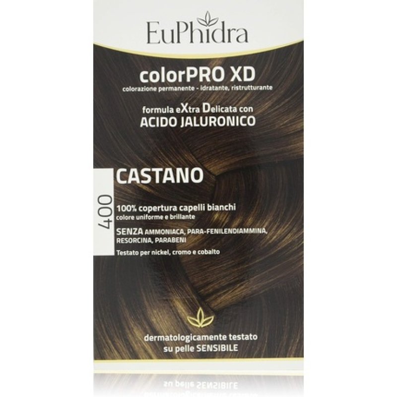 Euphidra Colorpro XD Permanent Coloring with Hyaluronic Acid 190g Chestnut