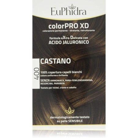 Euphidra Colorpro XD Permanent Coloring with Hyaluronic Acid 190g Chestnut