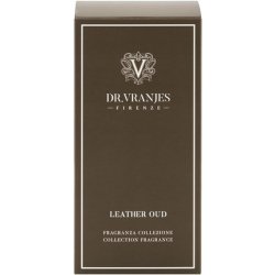 Dr. Vranjes Firenze Leather Oud Scented Glass 1250ml Oud, Leather, Vanilla, Musk & Sandalwood Scents