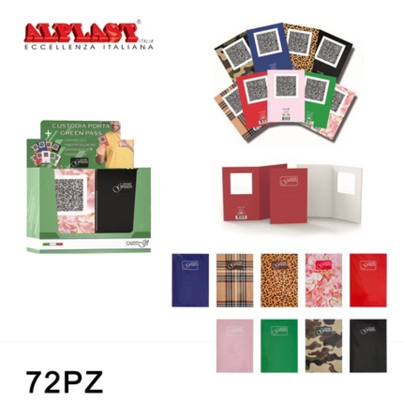 Alplast Cover Green Porta Green Pass Expo 9 Graphics 72 Pieces