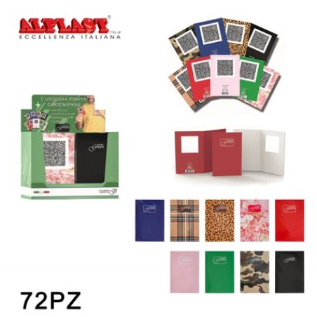 Alplast Cover Green Porta Green Pass Expo 9 Graphics 72 Pieces
