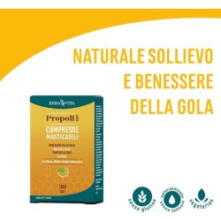 Erba Vita Propolis Chewable Tablets Food Supplement