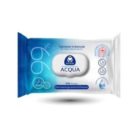 Esseci Italia Neutre Acqua Washcloth 72 Pieces 59520