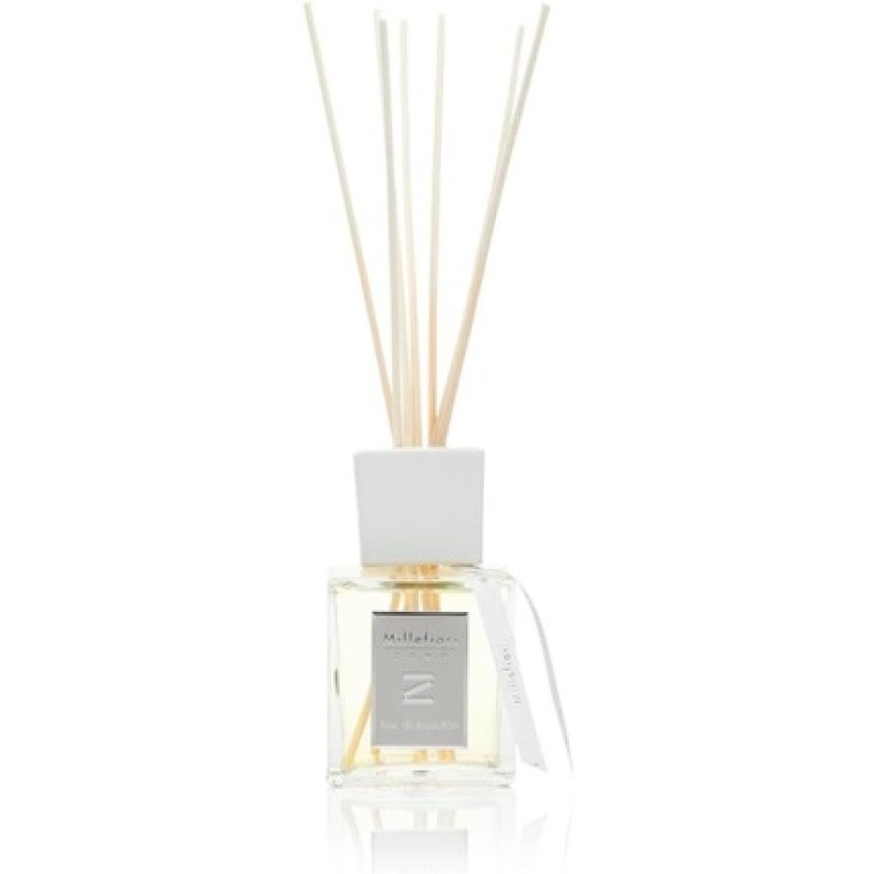 Millefiori Milano Aria Mediterranea Zona 250ml Reed Diffuser White
