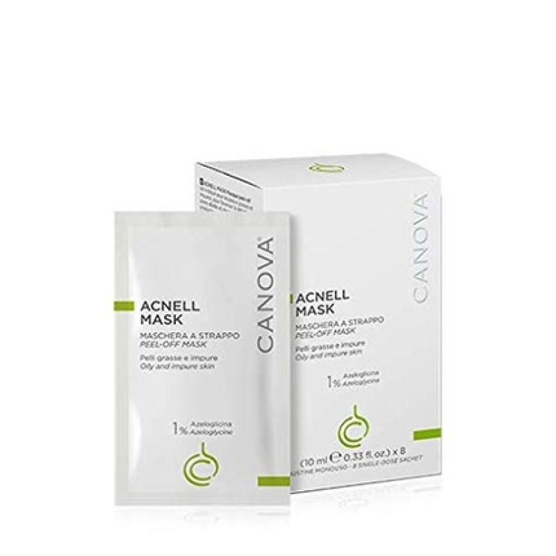 Acnell Peel Off Face Mask 8 Sachets 10ml - Pack of 8