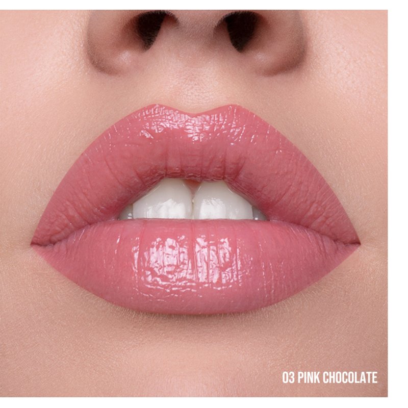 Mulac Cosmetics Lip Toy 03 Pink Chocolate Colored Lip Balm Vegan 2.5g