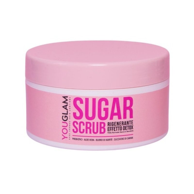 Youglma Sugar Scrub Body With Brown Sugar And Prebiotics 200 Ml
