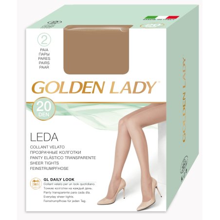 Filanca Leda 20 Den Bipack Golden Lady Tights Women