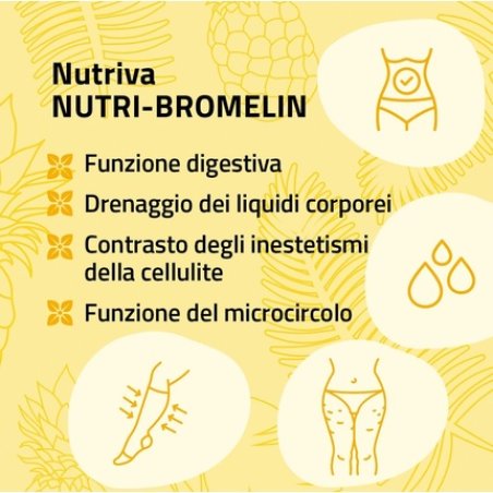 Nutriva Nutri-Bromelin Food Supplement Based on Bromelain