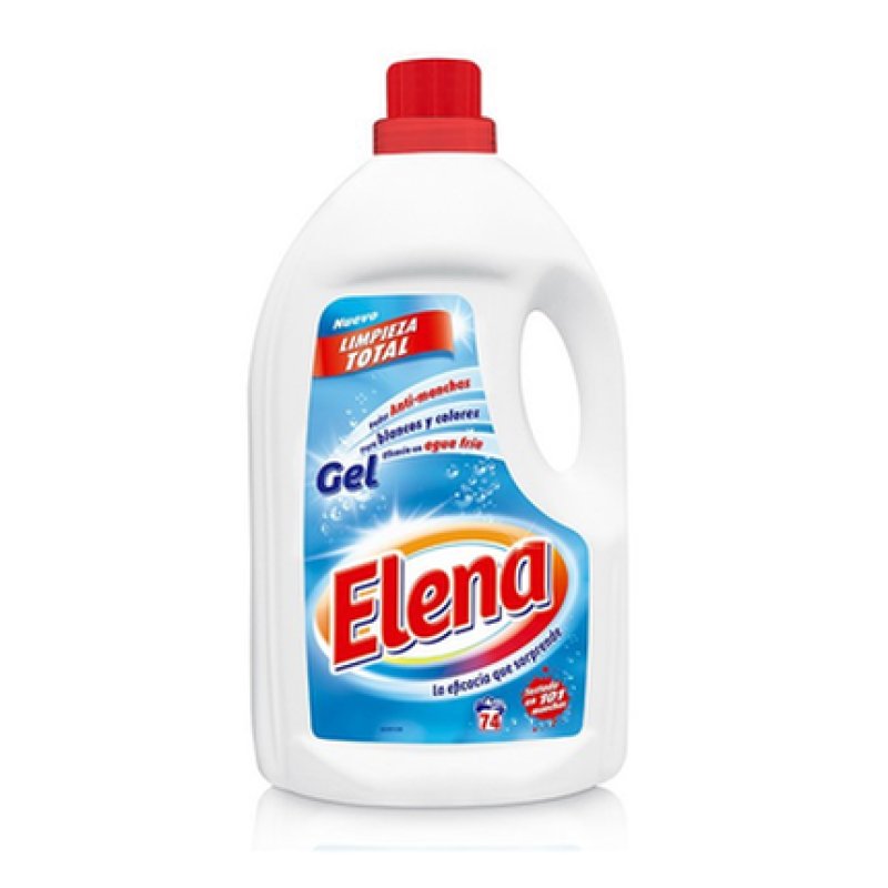 Elena Total Cleaning Gel For 73 Washes, 4 Liters