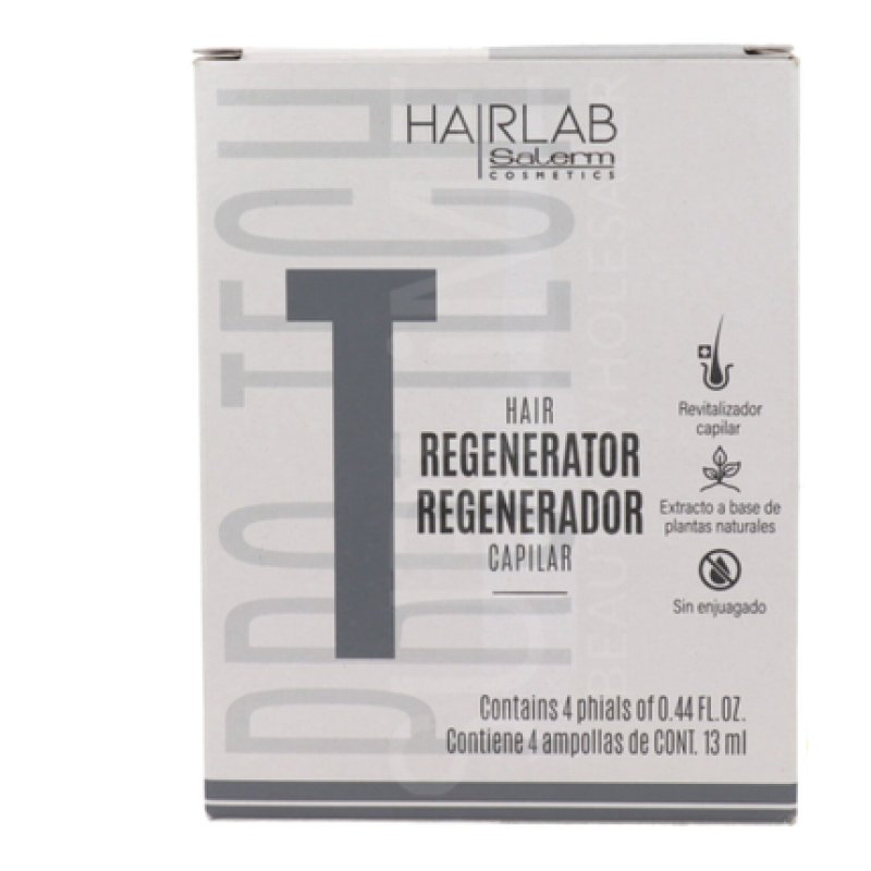 Salerm Hair Lab Capillary Regenerator 13ml - Pack of 4
