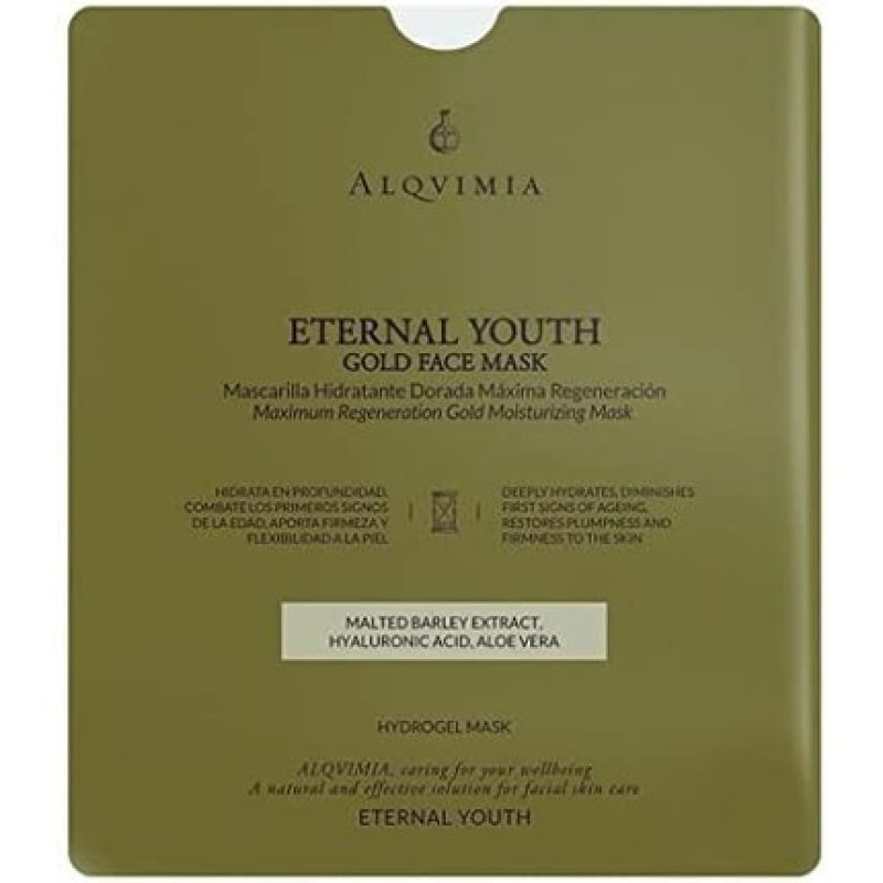 Alqvimia 1235-221 Eternal You Oro Face Mask 1 Piece, Plastic
