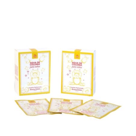 Agua de Colonia Alvarez Gomez Perfumed Wet Wipes for Children - Pack of 10