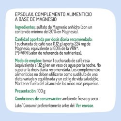 El Granero Integral Epsolax Magnesium Salts 100g