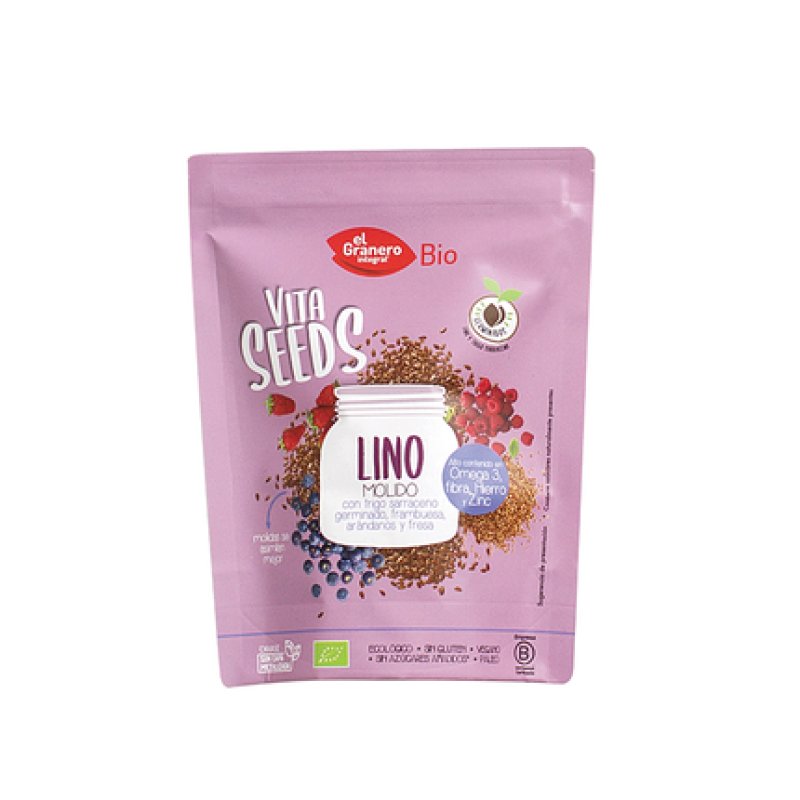 Granero Vitaseeds Lino Molidos Trigo Sarraceno Frambuesa A