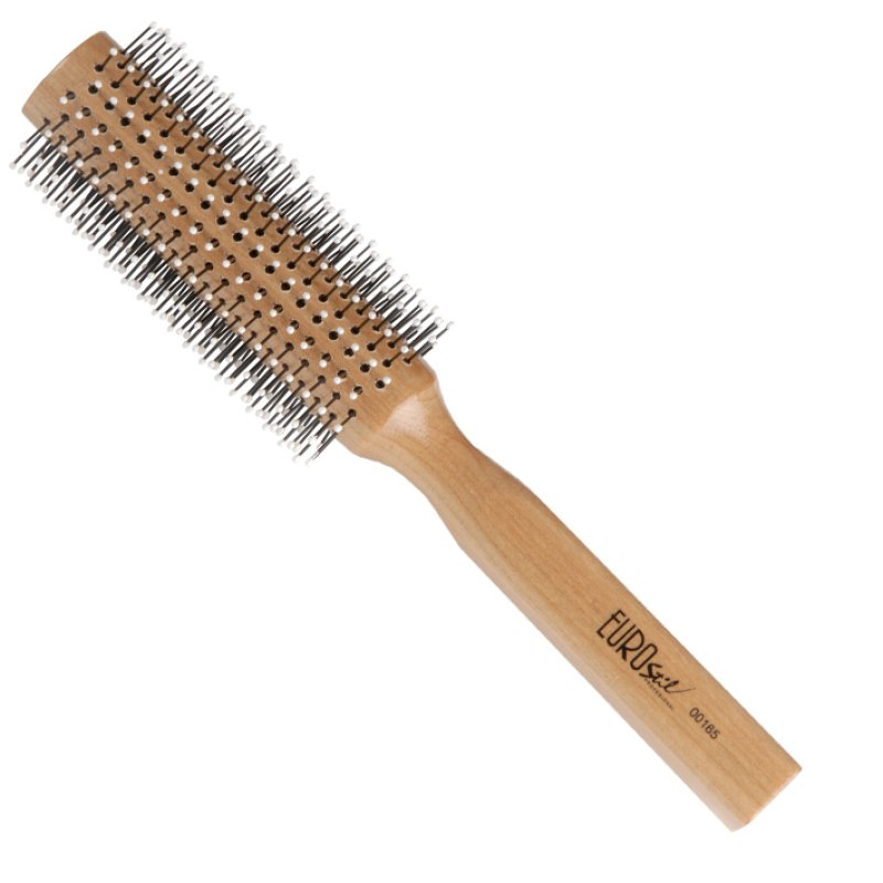 Eurostil 00165 hairbrush/comb Universal Round hairbrush Wood 1 pc(s)