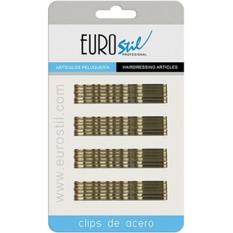 Clips De Acero - 70mm Bronze - Eurostil 70mm Bronze