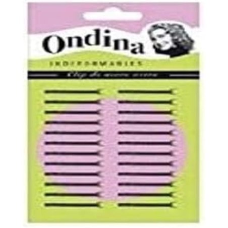 EUROSTIL Carton 24 MINICLIPS 2.5CM Black - Pack of 24