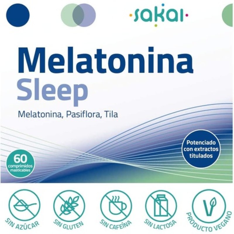 Nutricosmetics Sakai Melatonin Sleep 60 Tablets