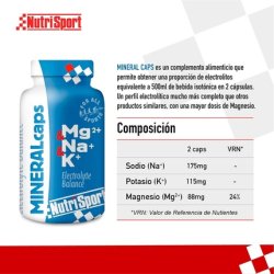 Nutrisport Mineralcaps 106 Capsules