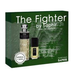 Saphir Set The Fighter Eau De Parfum Spray 200ml Eau De Parfum Spray 30ml