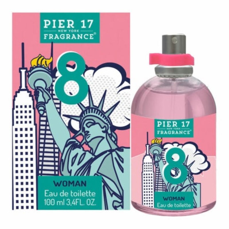Pier 17 New York Women's Perfume EDT 100ml - Pack of 8