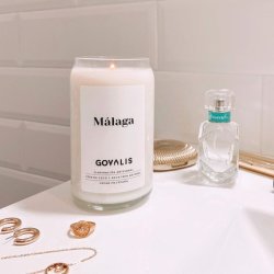 Sevilla Scented Candle 100% Natural Soy Wax 100 Hours Large Scented Candle in Glass Orange Blossom Jasmine Scent