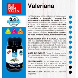 Novadiet Elemental Valerian Capsule Dietary Supplement