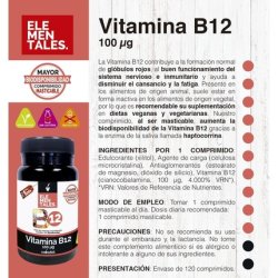 Novadiet Elemental Vitamin B12 100mcg Tablets