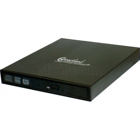 Boitier externe Connectland compatible BE-USB2-CDSL-06 USB 3.0 pour Graveur slim SATA