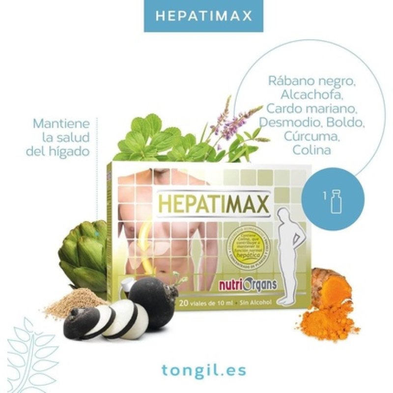 Nährstoffe Hepatimax Tongil