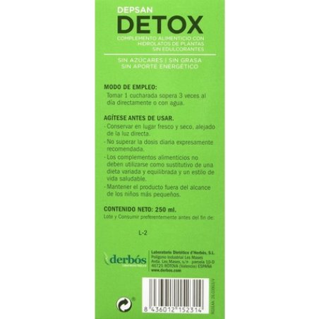 Depsan Detox 250ml Derbos