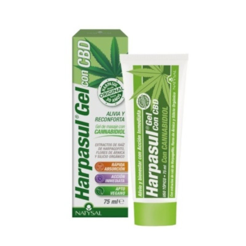 Natysal Harpasul Gel With Cannabidiol Cbd 75ml