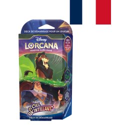 DISNEY - Lorcana - Trading Cards Starters Scar & Kronk Chapitre 5 - FR