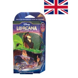 DISNEY - Lorcana - Trading Cards Starters Scar & Kronk Chapitre 5 - UK