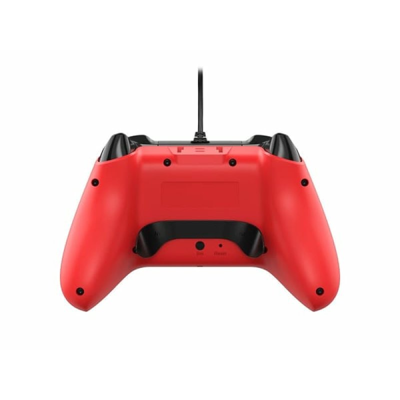 EgoGear SC10 Wired controller red with audio headset port for PS4, PS3 & PC