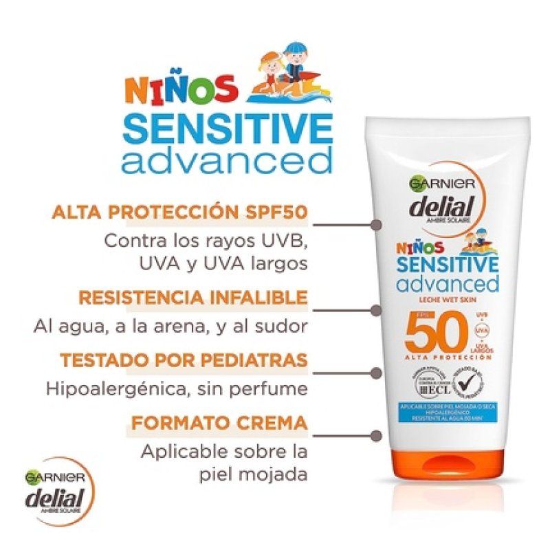 Bro Delial Leche F50 Niños Wet 150ml