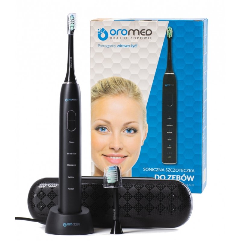 Oromed SZC_ORO-BRUSH electric toothbrush Adult Sonic toothbrush Black